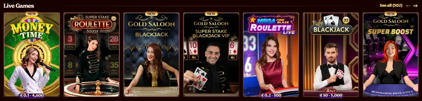 casoola casino live games